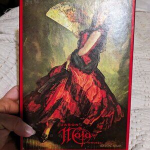 Vintage Soap Gift Box 6 Bars Jabon Maja Myrurgia Savon